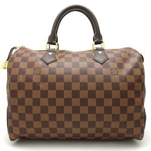 Louis Vuitton Damier Speedy 30 Handbag Ebene